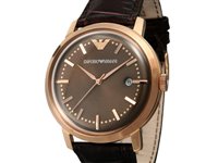 Armbanduhr Emporio Armani Herr in Vernickelt stahl roségold AR0574 - AR0574